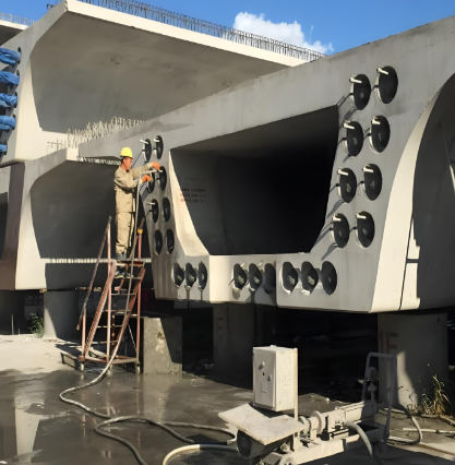 曲水压浆料施工流程及注意事项